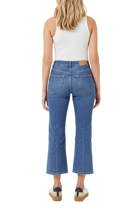 KALYPSO COMFORT KIK FLARE JEAN MID INDIGO 2