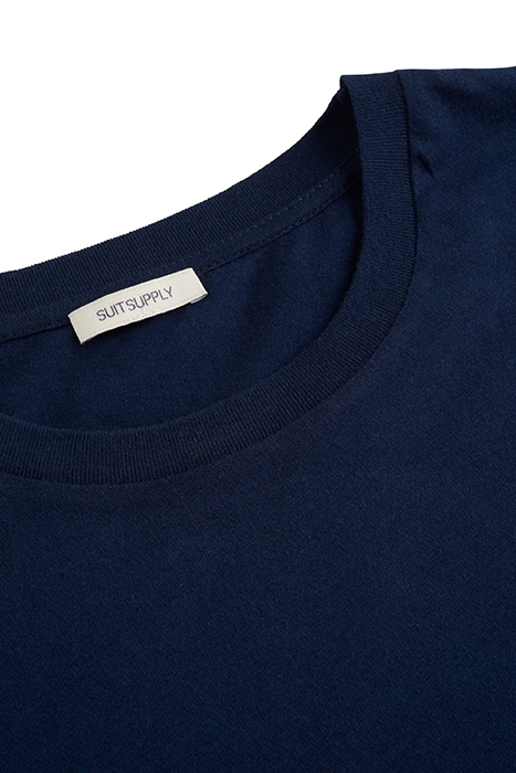 NAVY CREWNECK T-SHIRT 3