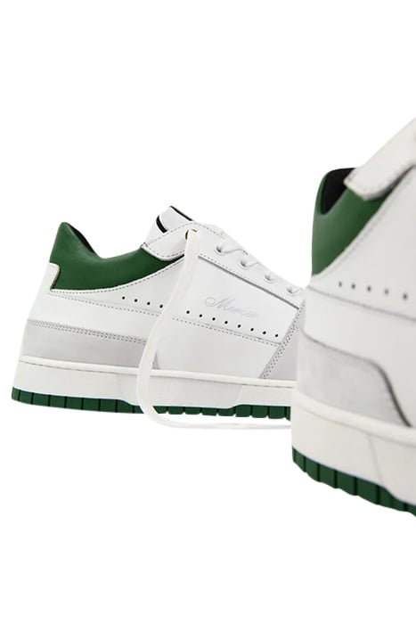 THE BROOKLYN - NAPPA WHITE/GREEN 4