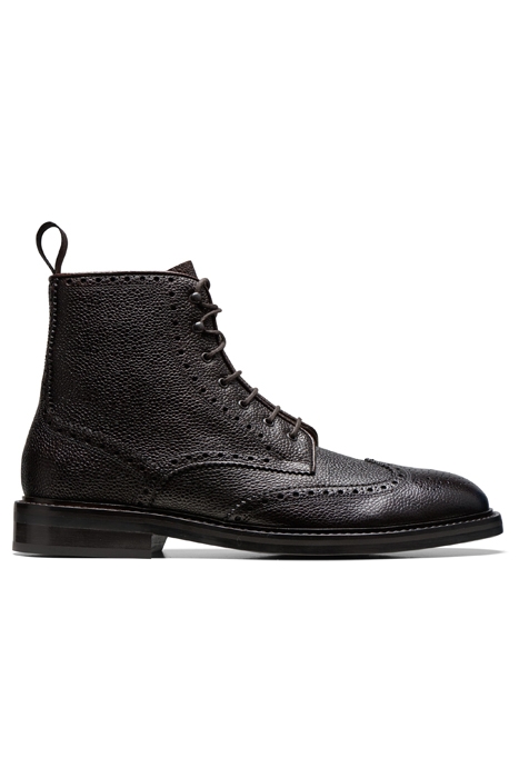 DARK BROWN LACE-UP BOOT 1