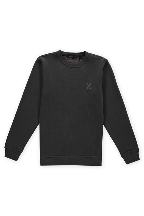TON SUR TON LOGO CREWNECK DARK GREY 1