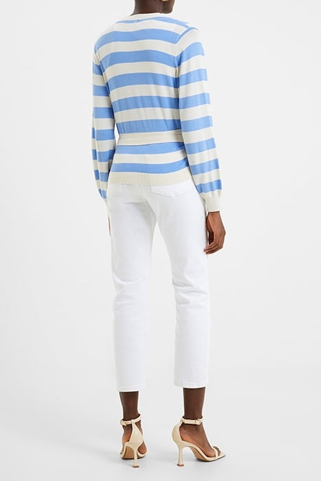 CORE WRAP STRIPE CORNFLOWER / ECRU 3