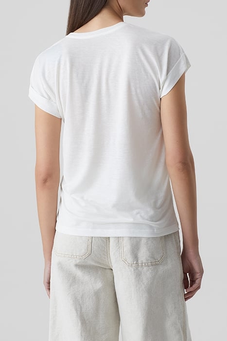 T-SHIRT SOFT V T-SHIRTS IVORY 2