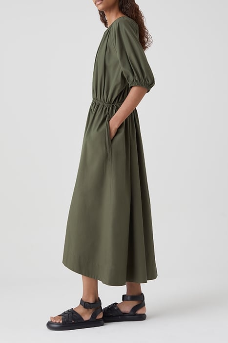 BACKLESS DRESS PINE GREEN 3
