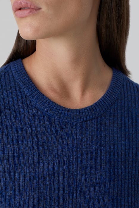 KNITTED DRESS GALAXY BLUE 3