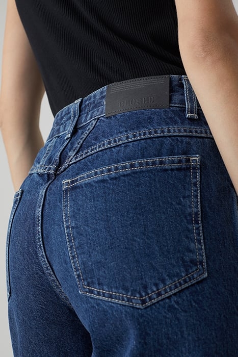 PEDAL PUSHER JEANS DARK BLUE 5