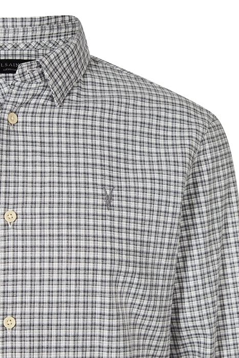 KIOSK LS SHIRT ECRU/GREY 6