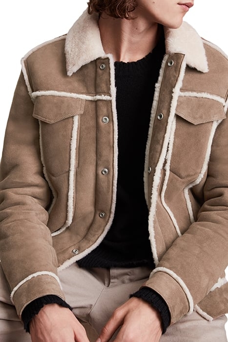 HAYLE SHEARLING JACK MOCHA/NATURAL 7