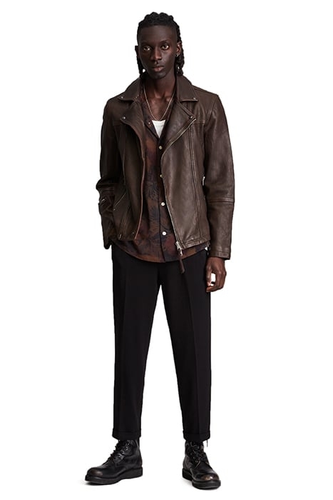 HERON BIKER CHARRED RED 1