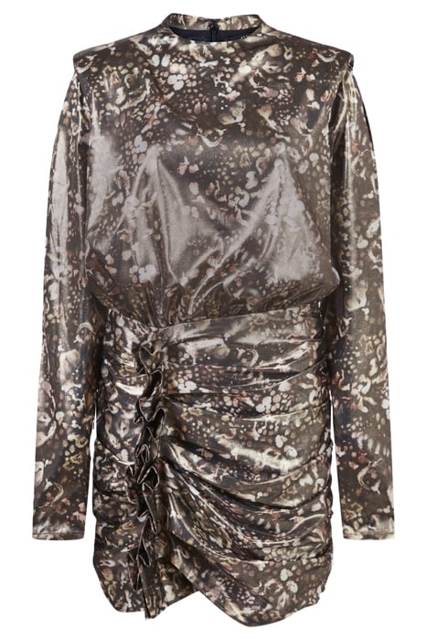 LILLIANA KETTU DRESS BLACK GOLD 6