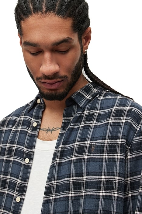 METTAH LS SHIRT GREY TIDE BLUE 4