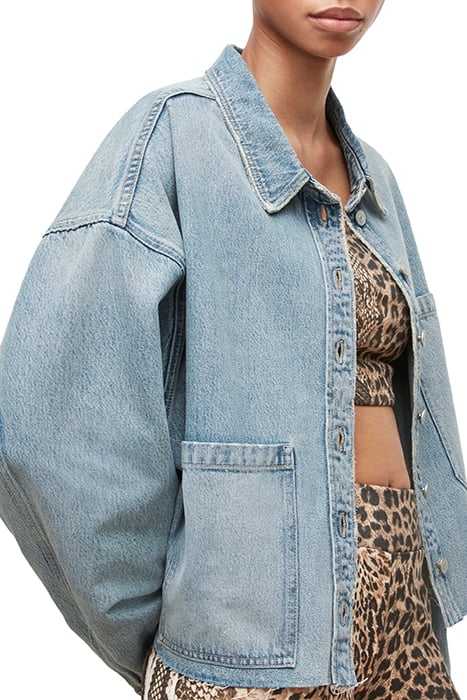 NICKY SHIRT JACKET INDIGO 6