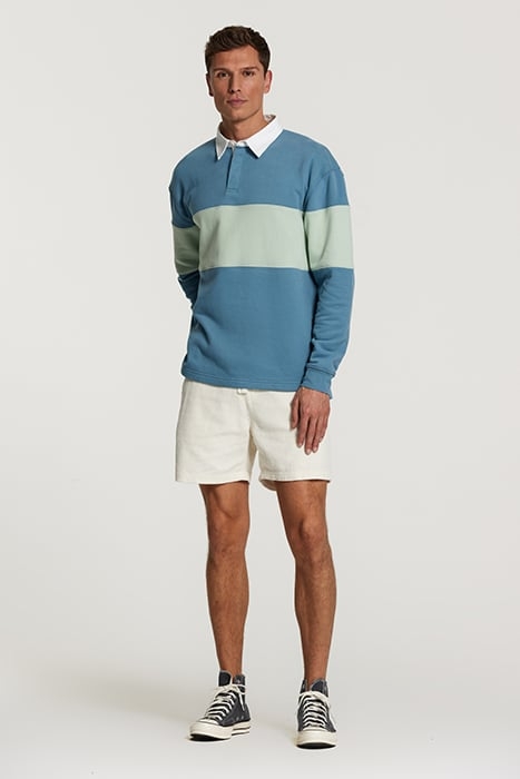 BENJAMIN POLO SWEATER COLD SKY BLUE 4