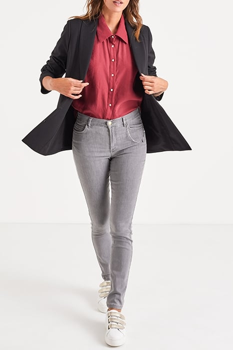 MOUSE GREY SKINNY JEANS WITH CHARM BRACELET 4