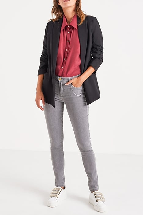 MOUSE GREY SKINNY JEANS WITH CHARM BRACELET 3