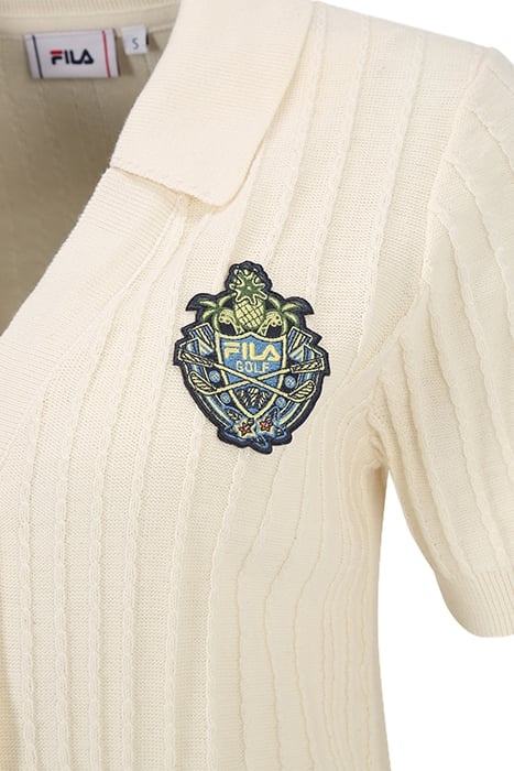 TARP KNITTED CARDIGAN ANTIQUE WHITE 5