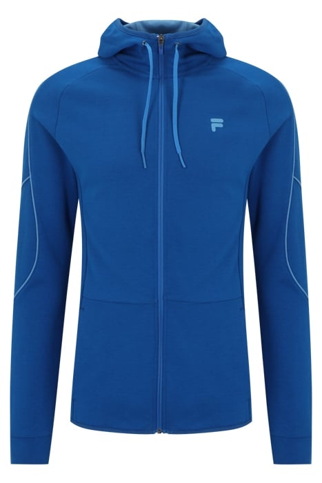 ROVIOGO SLIM FIT HOOD JACKET LAPIS BLUE 1