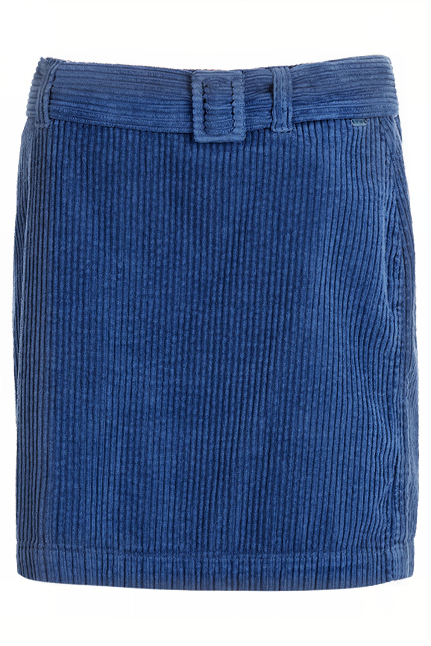 REG WAIST SHORT SKIRT BELT BLUE 1