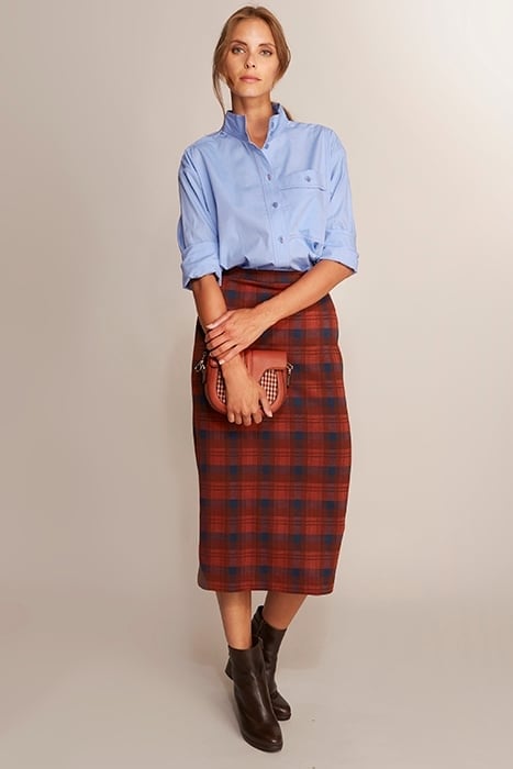 SKIRT JACQUARD ORANGE 4