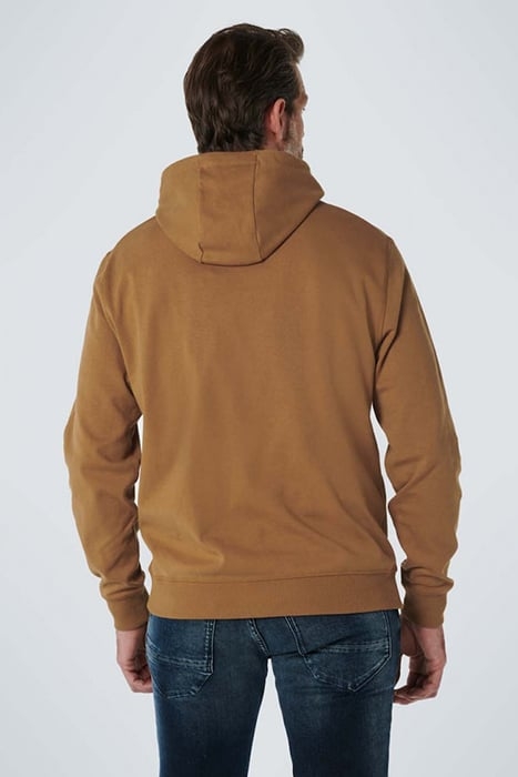 SWEATER HOODED DARK FUDGE 3