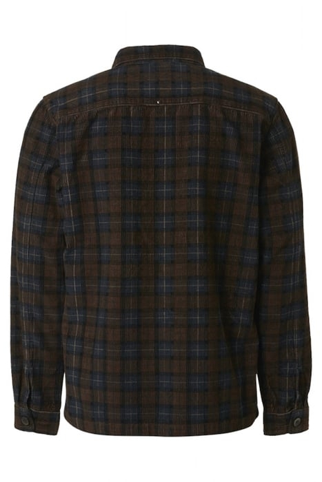 OVERSHIRT BUTTON CLOSURE CORDUROY CHECK RESPONSIBLE CHOICE C 2