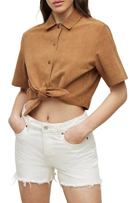 EVADY SHIRT TAN BROWN 1