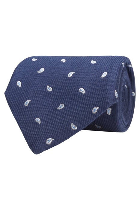 NAVY PAISLEY TIE 1