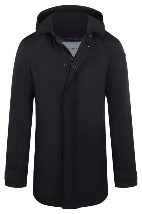 HOODED COAT NAVY 1