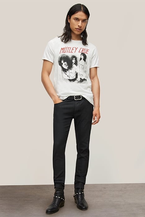 SS RAW EDGE TEE - MOTLEY CRUE STRAIGHT JACKETS SALT 3