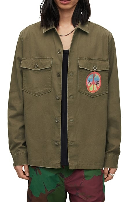ETHER LS SHIRT CARGO GREEN 1