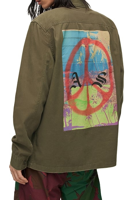 ETHER LS SHIRT CARGO GREEN 2