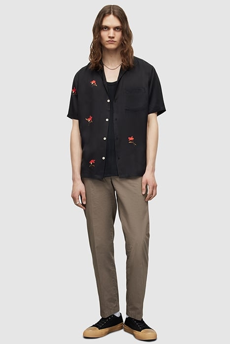 EIVISSA SS SHIRT JET BLACK 3