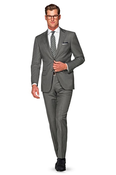 SUIT GREY STRIPE 1