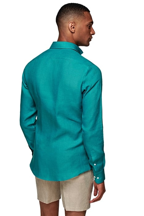 GREEN SLIM FIT SHIRT 2
