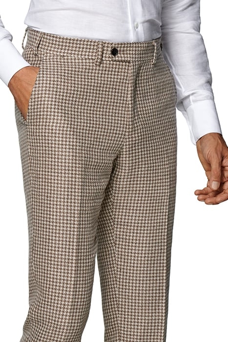 LIGHT BROWN HOUNDSTOOTH HAVANA SUIT 8