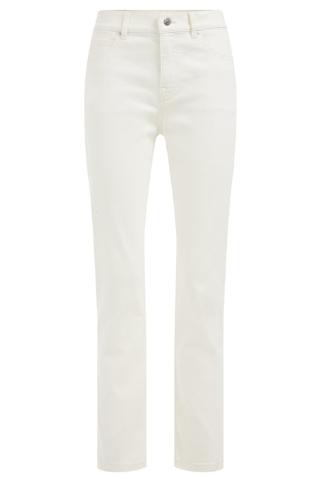 5-POCKET MID WAIST WHITE 1