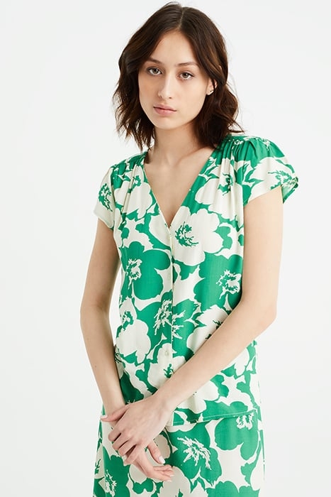 BLOUSE BRIGHT GREEN 1