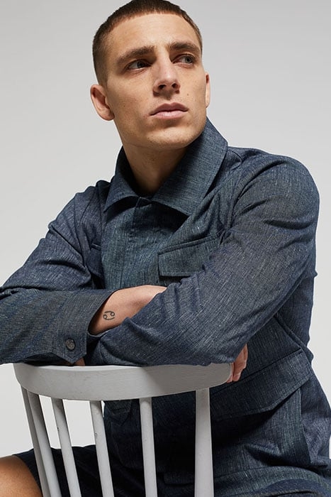 JACKET NORMAL LENGTH DARK BLUE 5