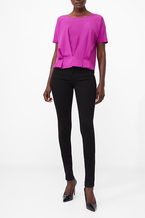 PLEAT HEM BOXY AURORA PURPLE 2