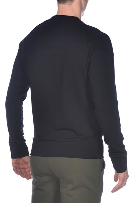 M STRETCH CREW NECK BLACK 6