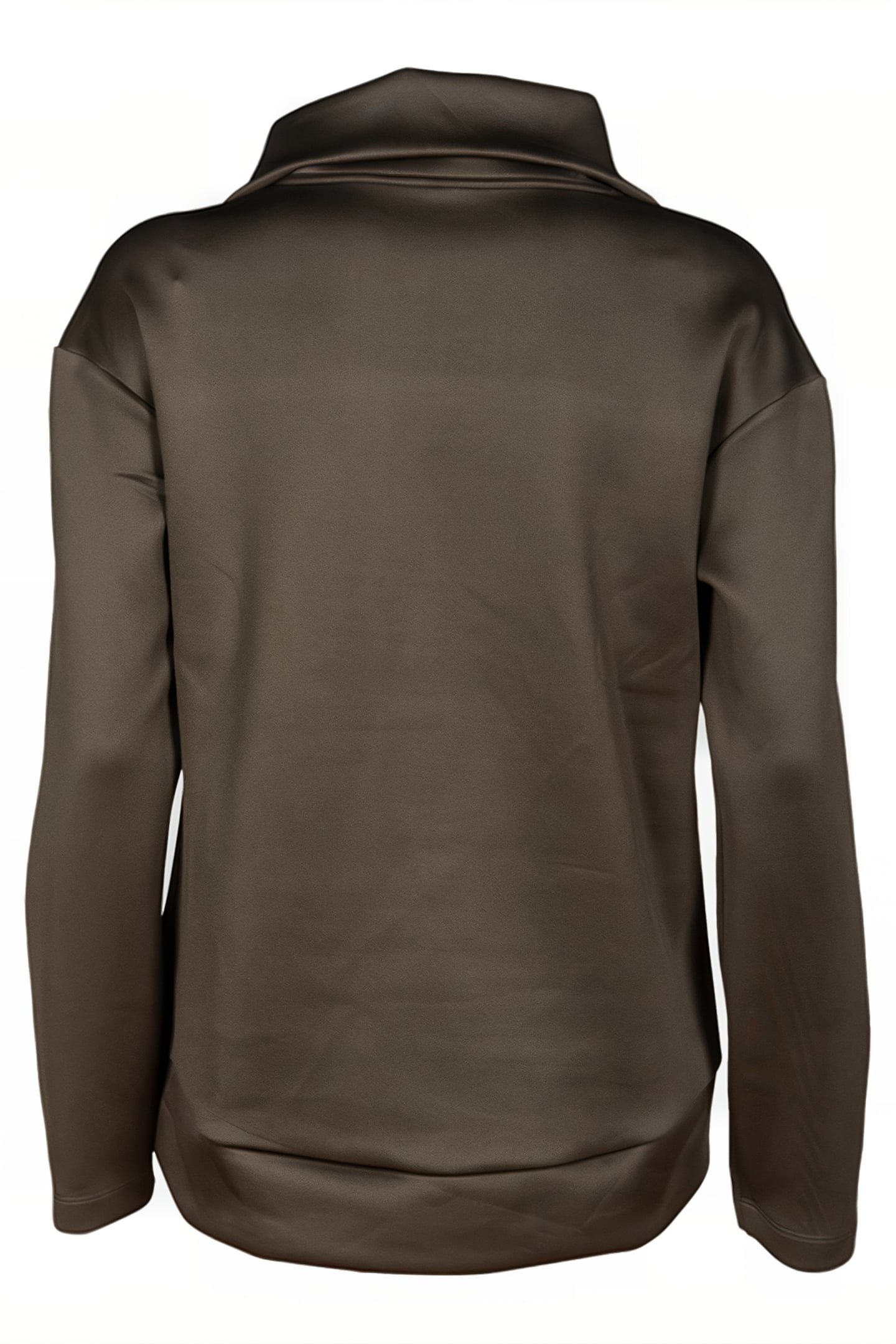 W L/S SPACER HALZ ZIP OLIVE GREEN 7