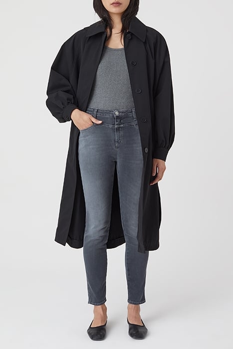 WOMEN SKINNY PUSHER JEANS MID GREY 4