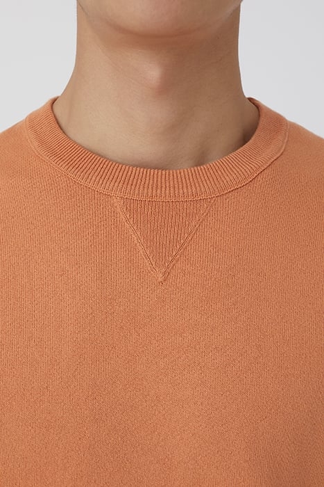 MEN CREWNECK JUMPER KNITS CORNELIAN BROWN 4