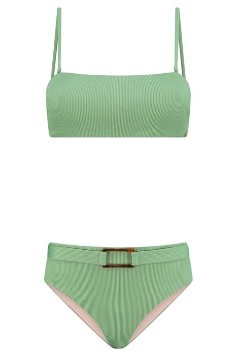 LOLA BIKINI SET POSITANO STRUCTURE KELLY GREEN KELLY GREEN 5