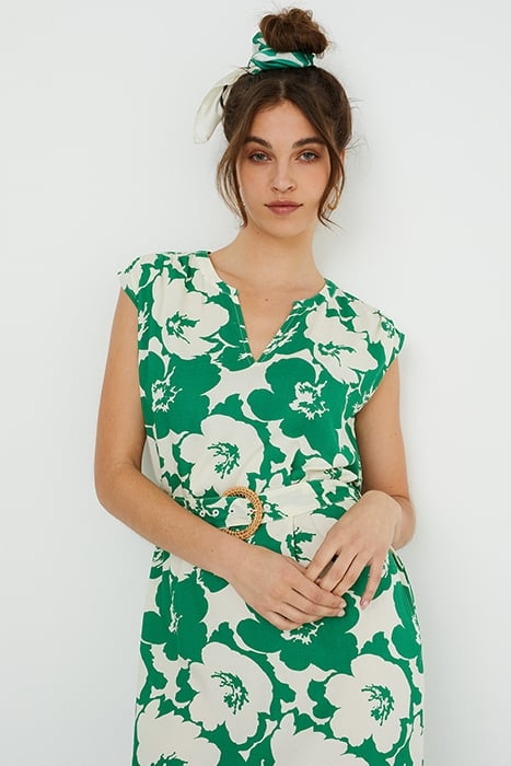 DRESS MID LENGTH WHITE 4