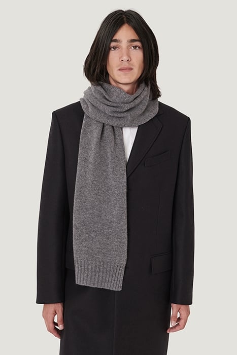 KOBELO MIXED GREY SCARF 2