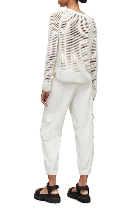 FRIEDA DENIM TROUSER OFF WHITE 3