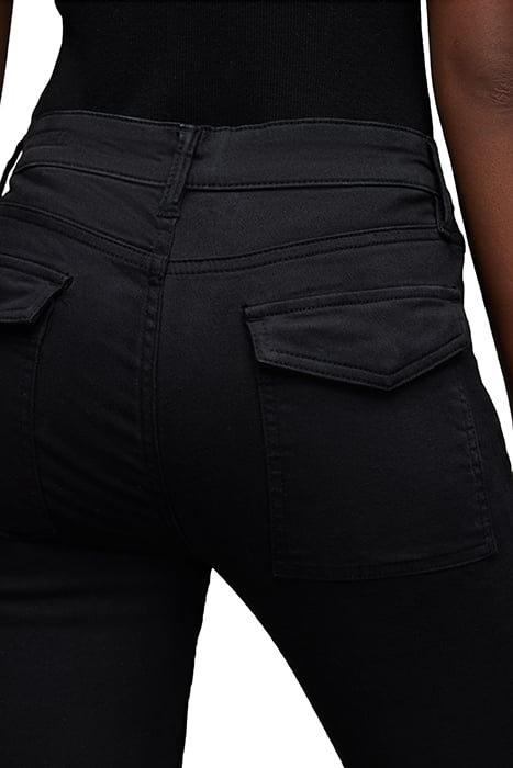 DEMI ZIP SKINNY JEAN BLACK 4