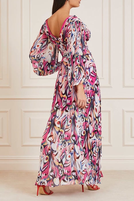 WONDERLAND MAXI DRESS PRINT 2