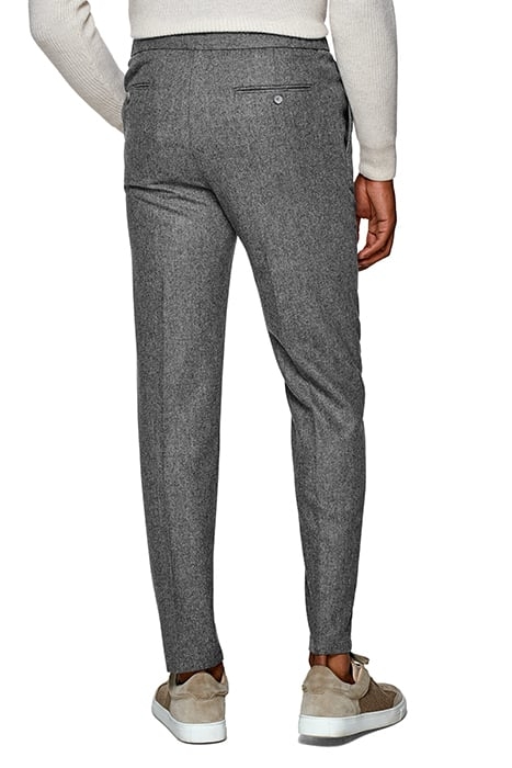 LIGHT GREY DRAWSTRING AMES TROUSERS 2